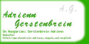 adrienn gerstenbrein business card